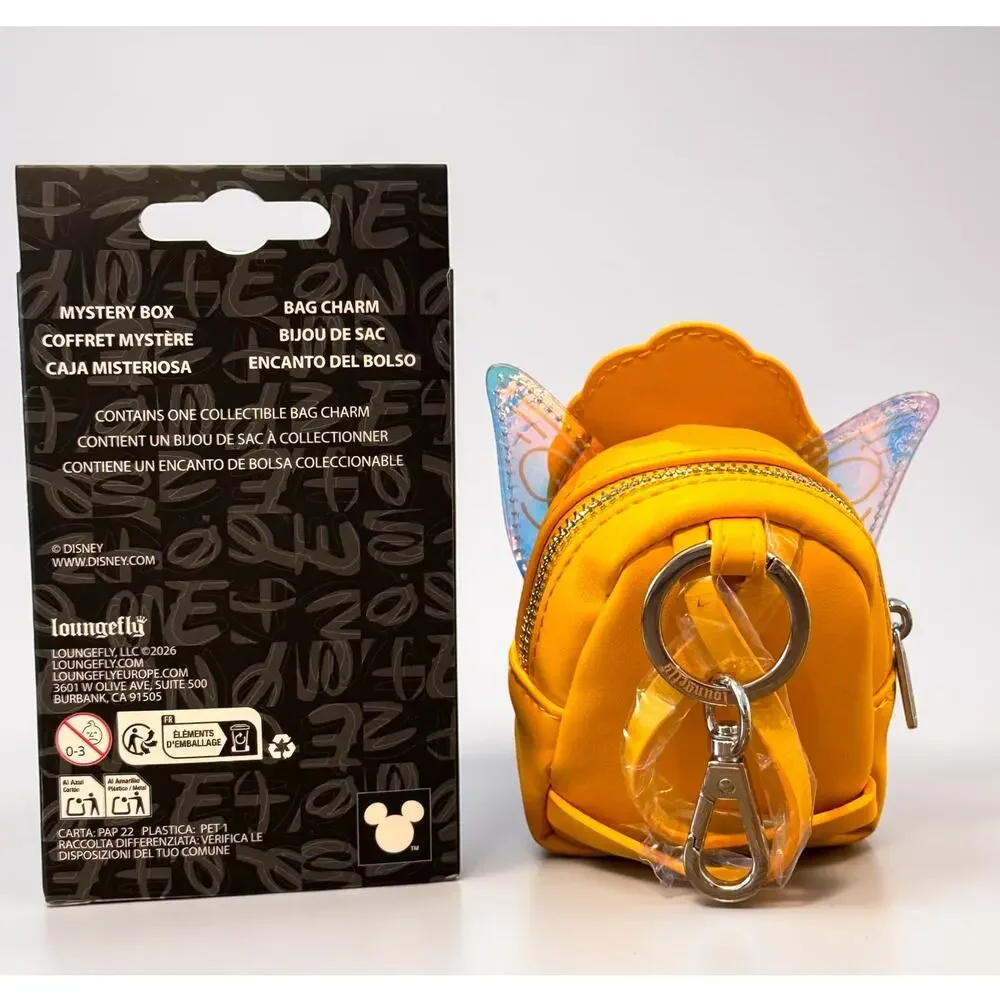 Loungefly Disney Fairies Iridessa Cosplay Mini Backpack Bag Charm Keychain NWT